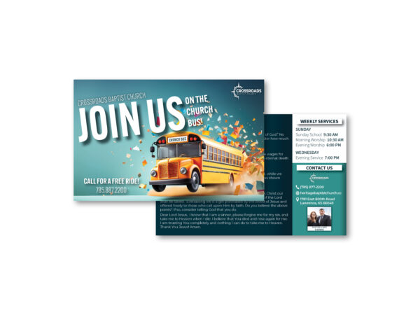 Join Us Church Bus Tract - Image 2