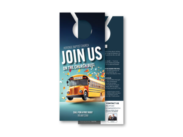 Church Bus Door Hanger - Image 2